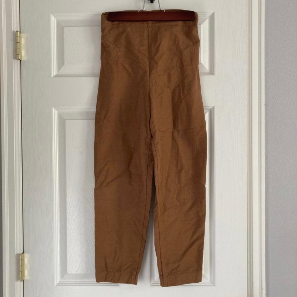 Only Child Solana Slim Pant Camel Cotton Twill 2P